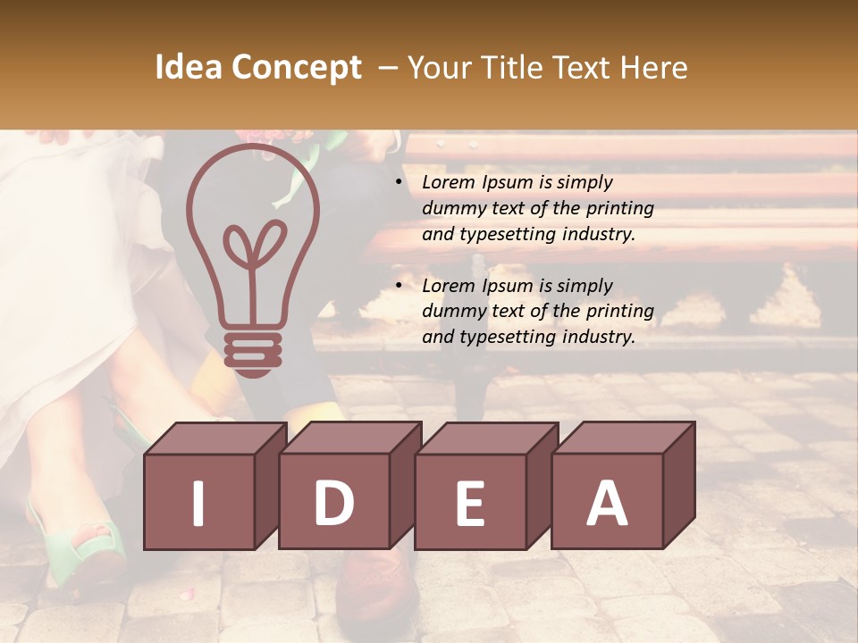 Lifestyle Beach Sea PowerPoint Template