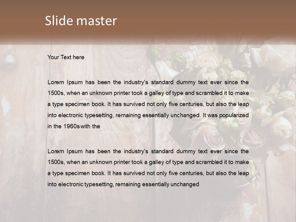 Sea Coastal Single PowerPoint Template