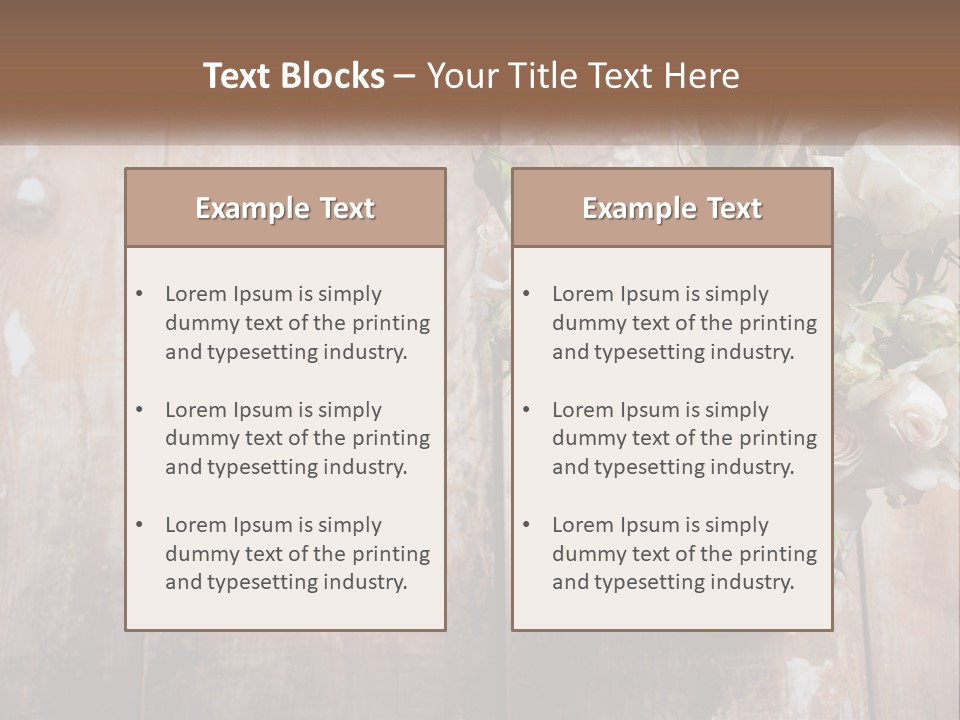 Sea Coastal Single PowerPoint Template