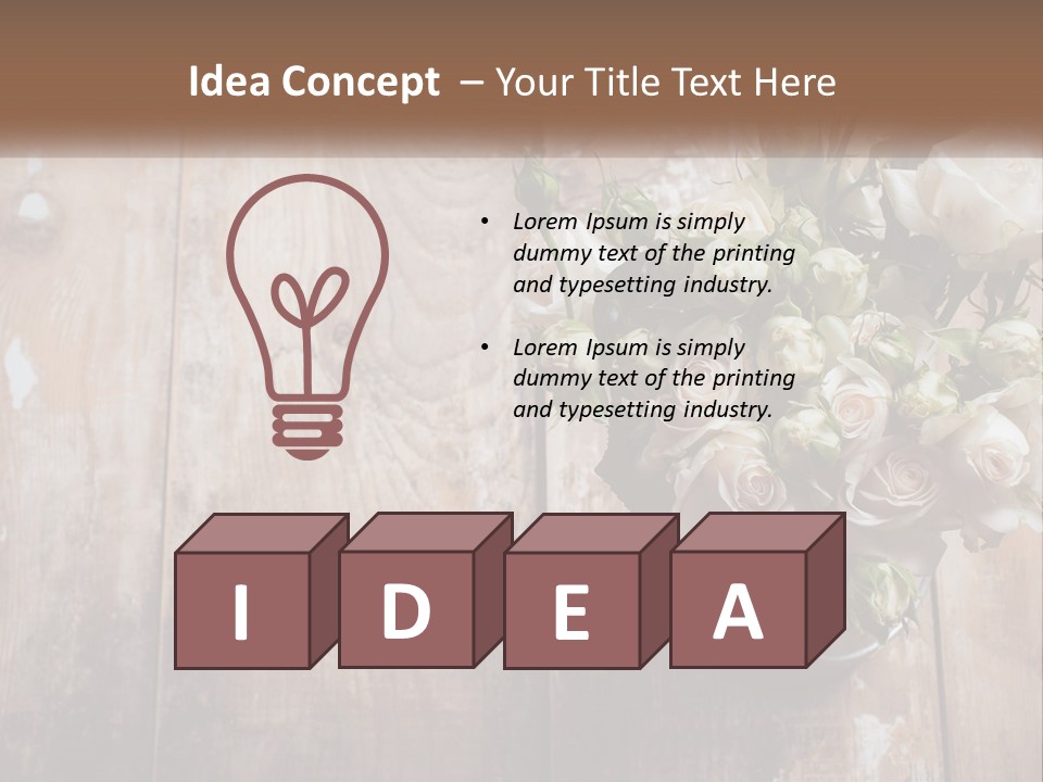 Sea Coastal Single PowerPoint Template