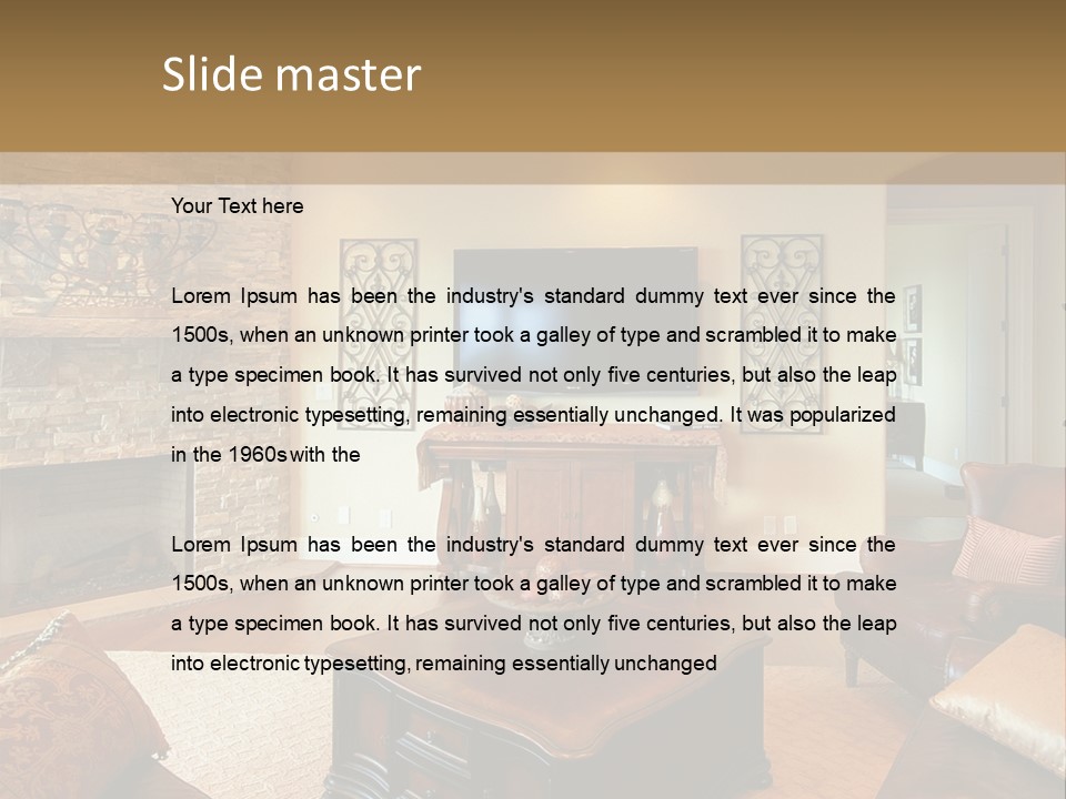 Elderly Retired Wellness PowerPoint Template