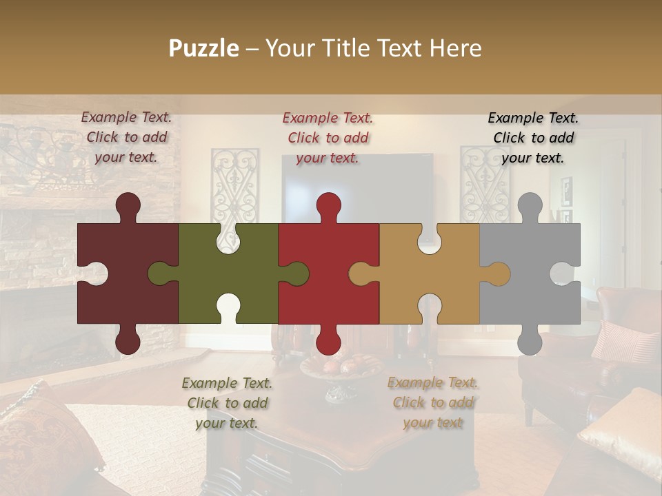 Elderly Retired Wellness PowerPoint Template