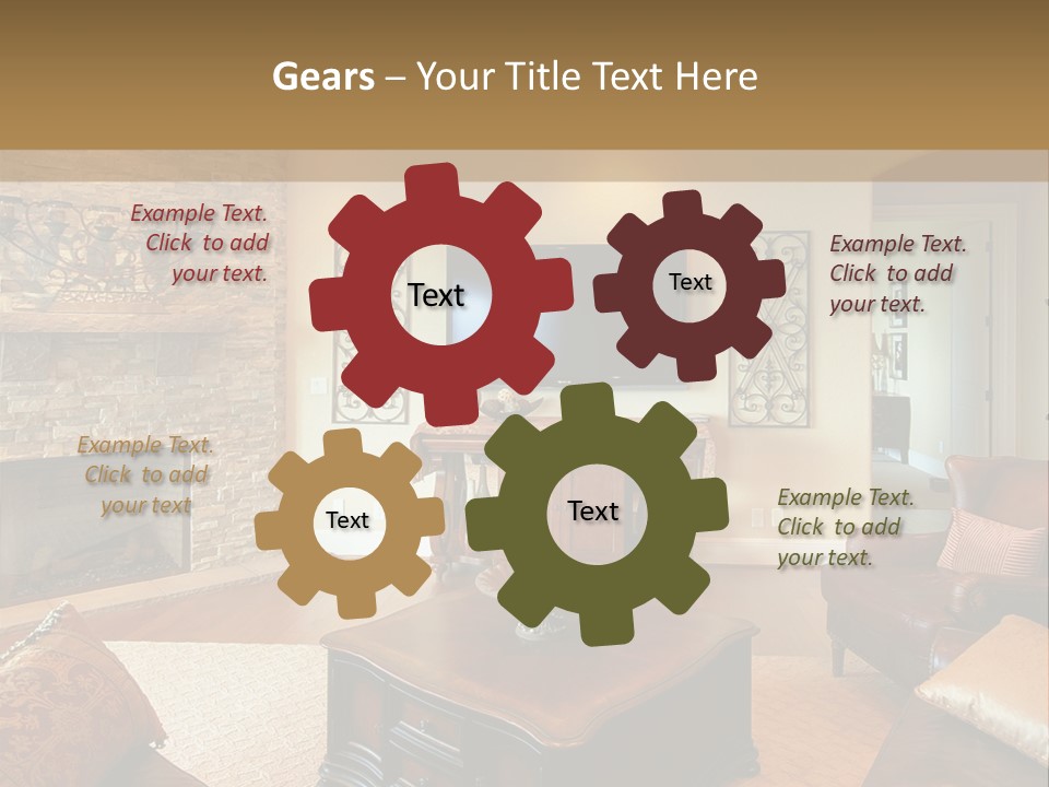 Elderly Retired Wellness PowerPoint Template