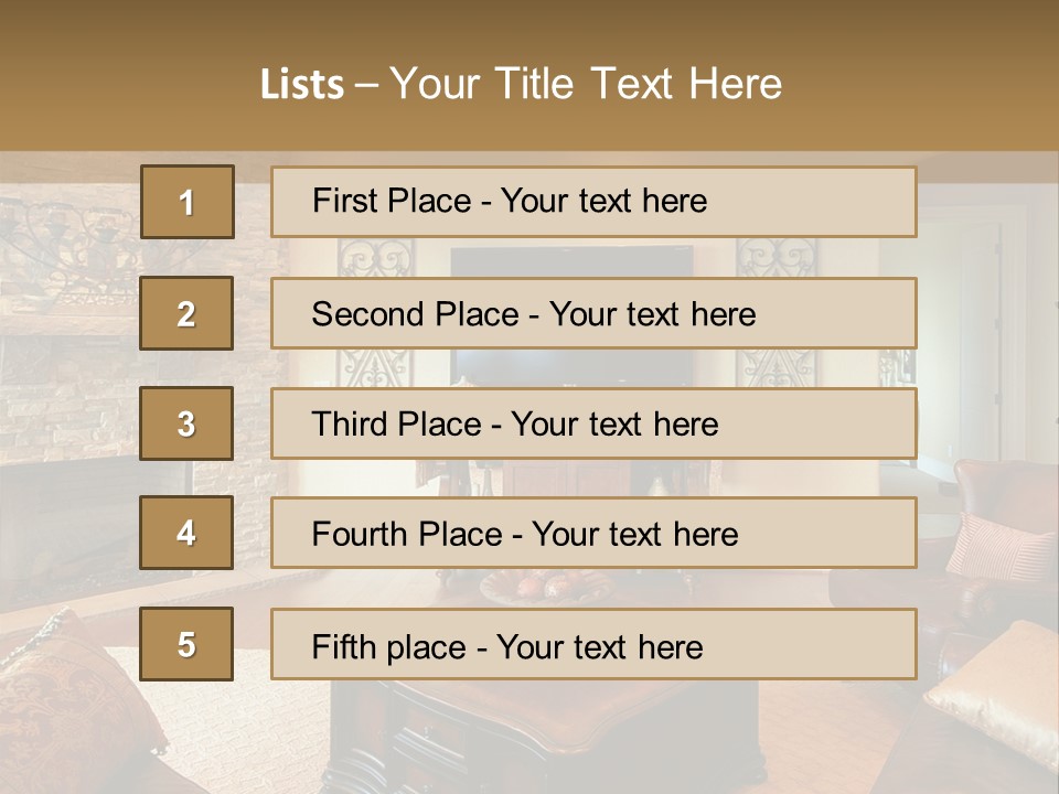 Elderly Retired Wellness PowerPoint Template