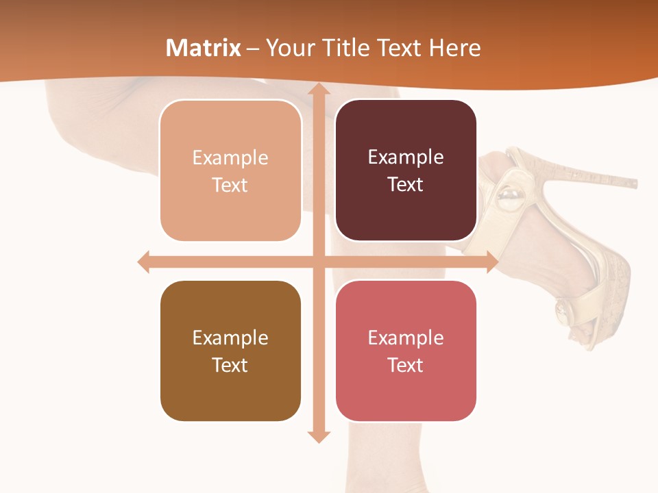 Sunset Family White PowerPoint Template