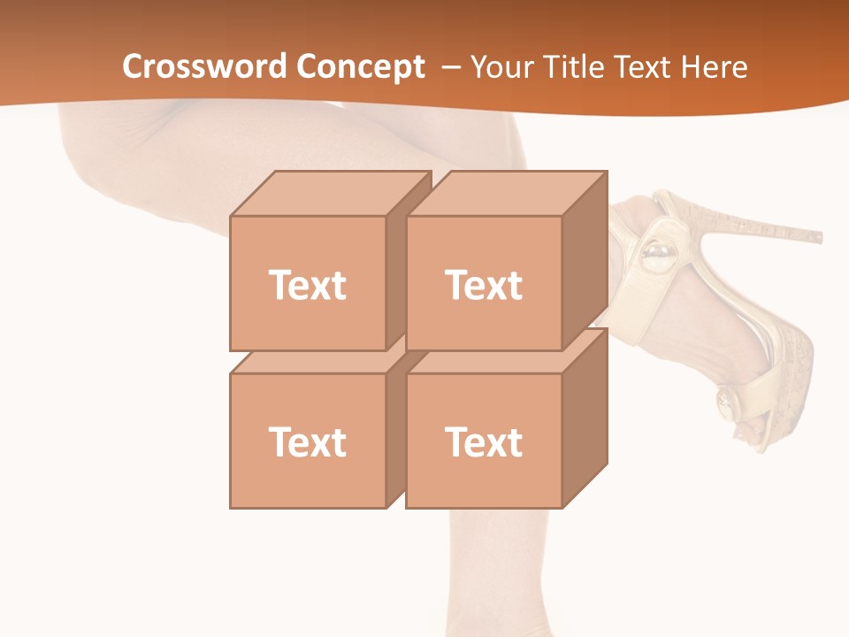 Sunset Family White PowerPoint Template