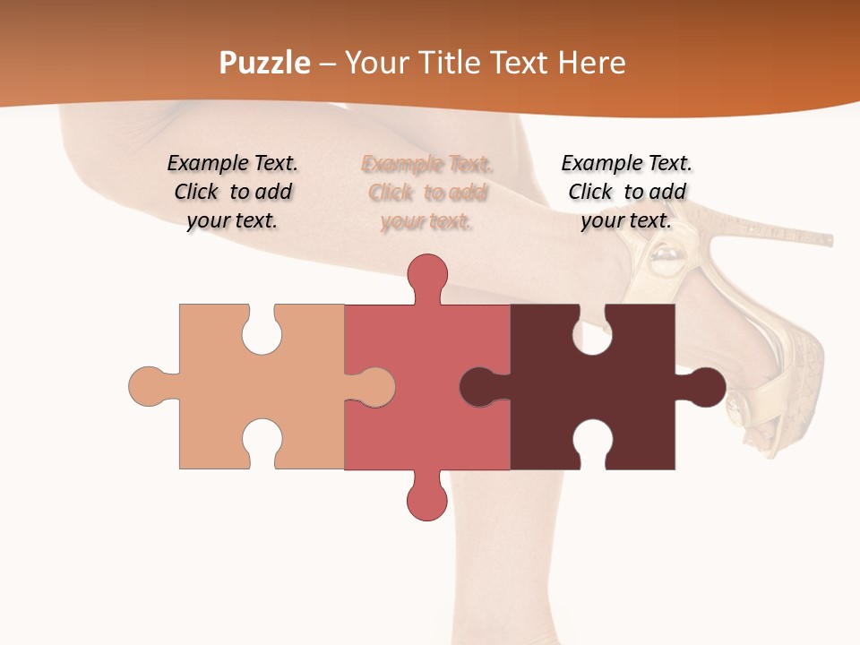 Sunset Family White PowerPoint Template