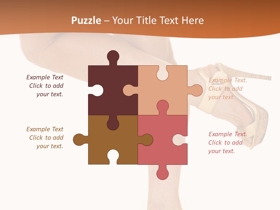 Sunset Family White PowerPoint Template