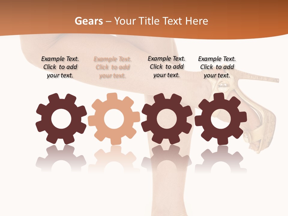 Sunset Family White PowerPoint Template