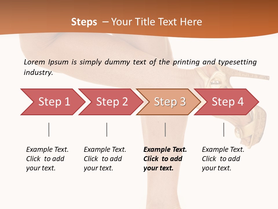 Sunset Family White PowerPoint Template