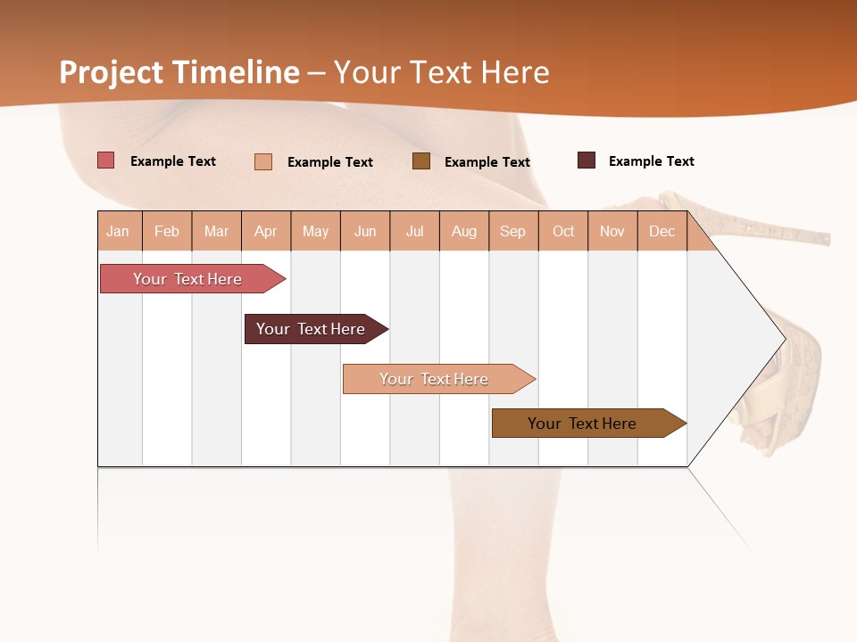 Sunset Family White PowerPoint Template