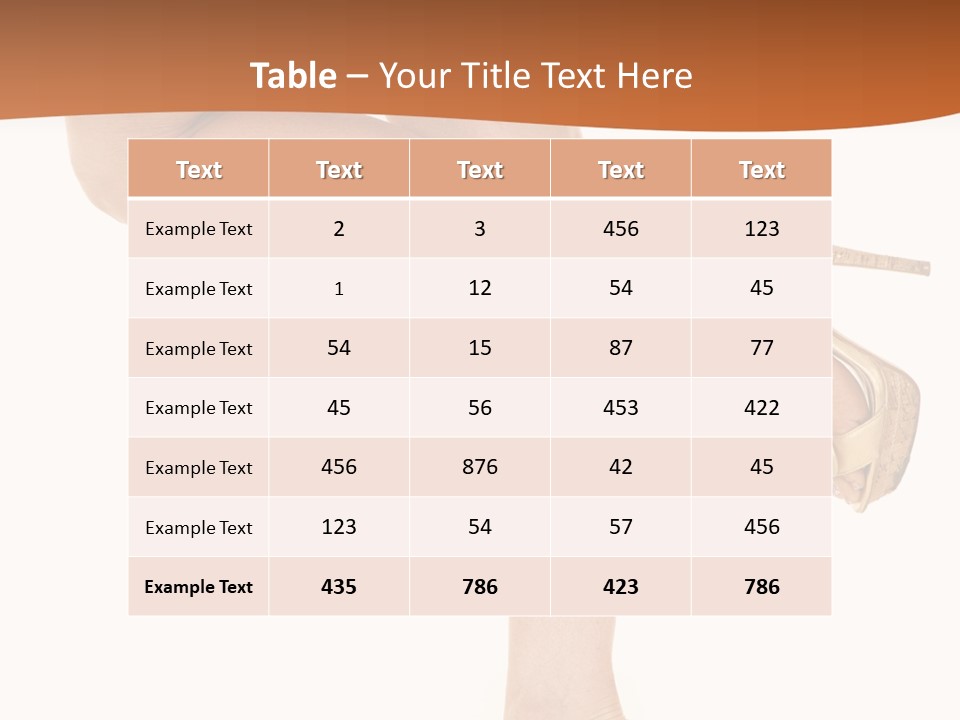 Sunset Family White PowerPoint Template