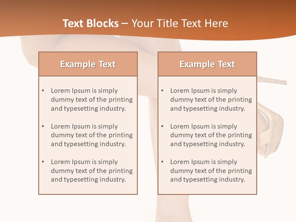 Sunset Family White PowerPoint Template