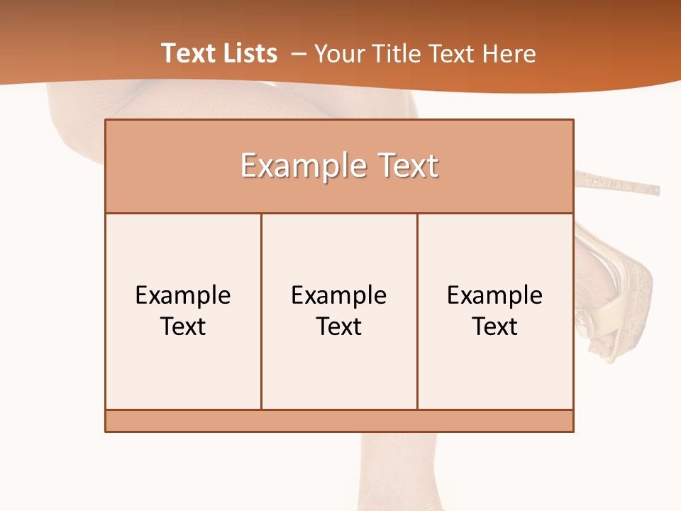 Sunset Family White PowerPoint Template