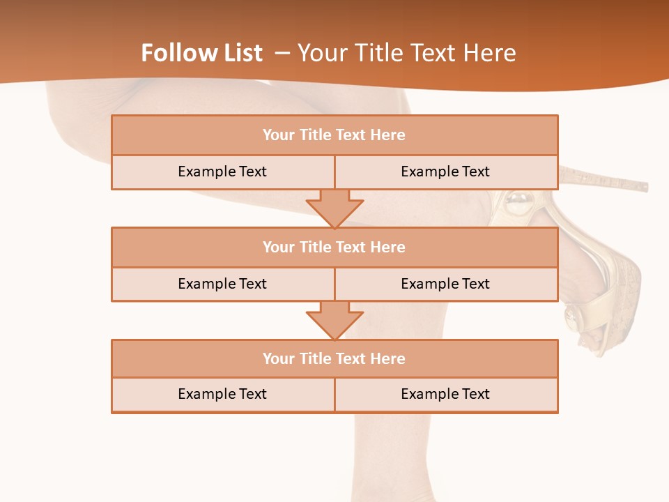 Sunset Family White PowerPoint Template