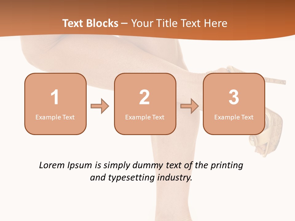 Sunset Family White PowerPoint Template