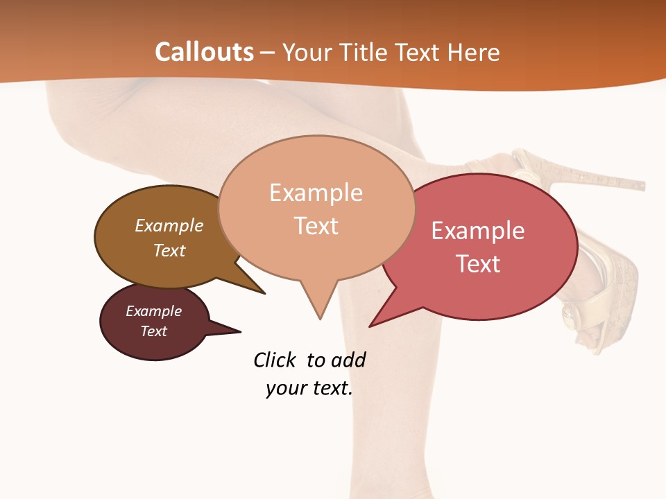 Sunset Family White PowerPoint Template