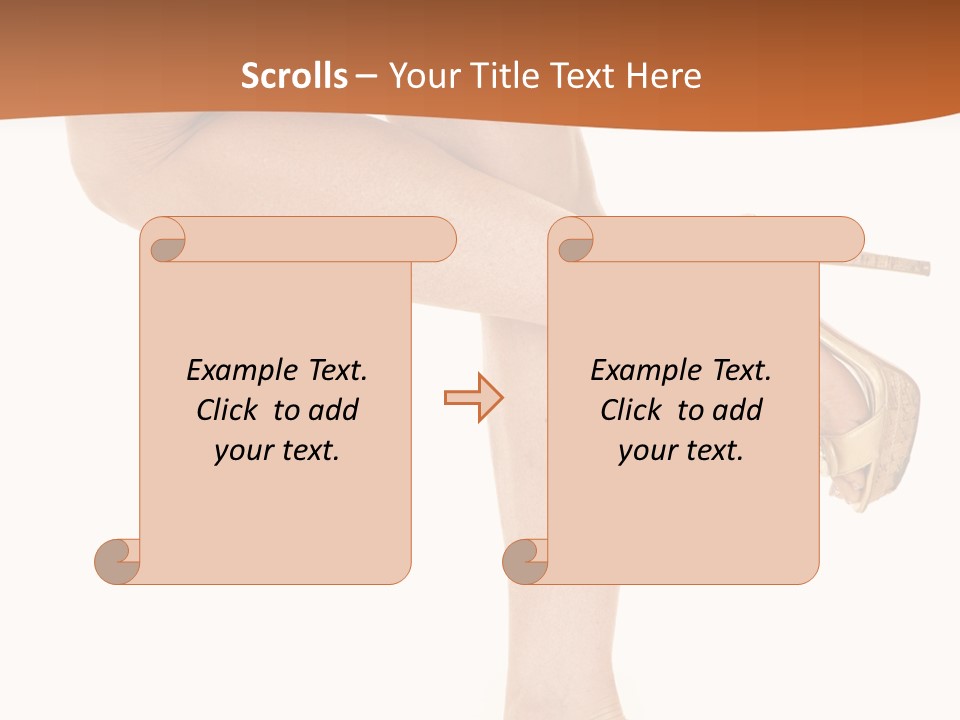 Sunset Family White PowerPoint Template