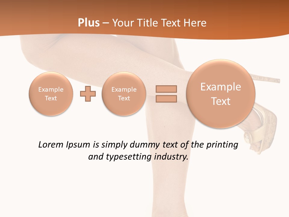 Sunset Family White PowerPoint Template