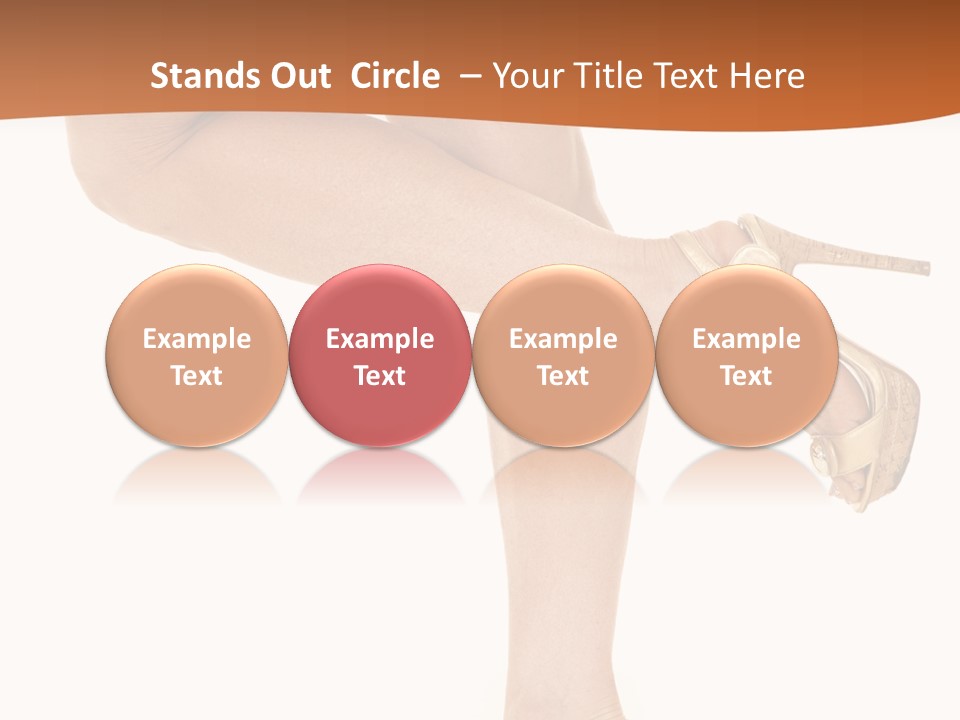 Sunset Family White PowerPoint Template