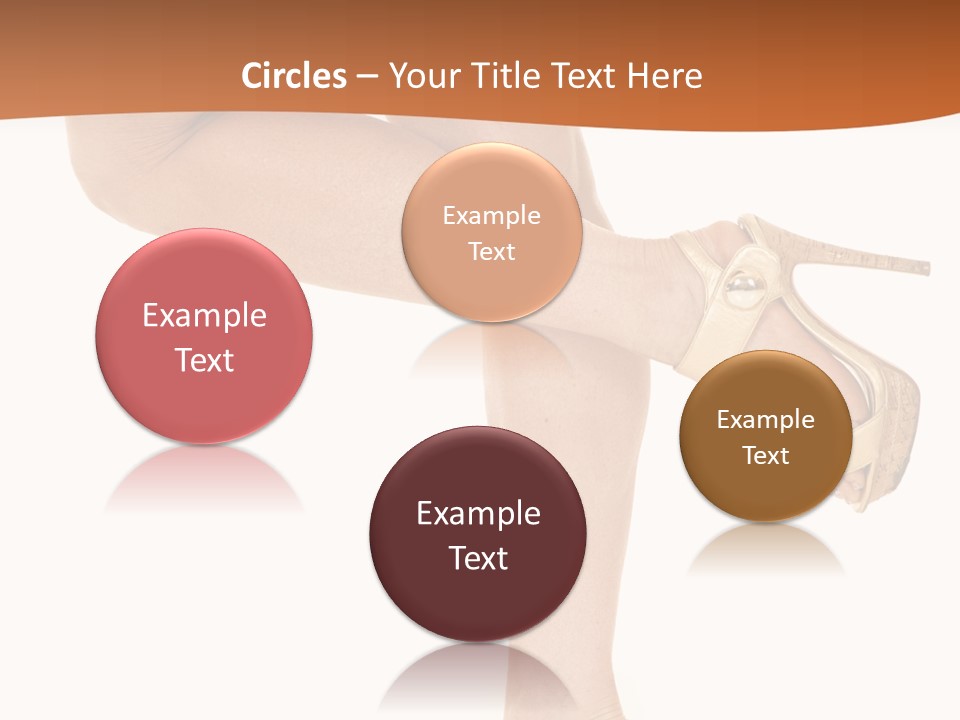 Sunset Family White PowerPoint Template