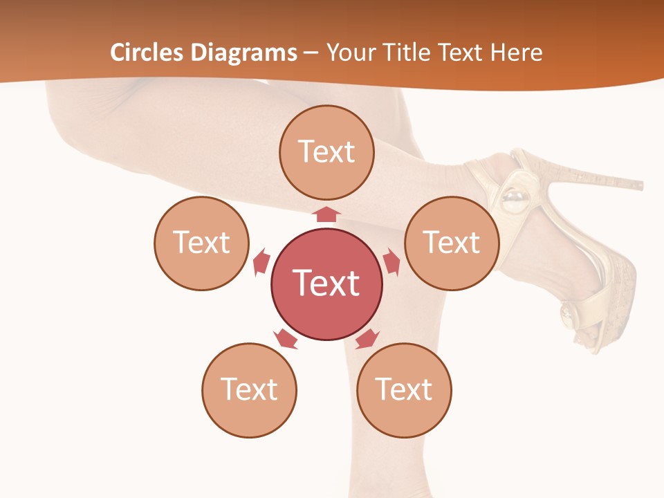 Sunset Family White PowerPoint Template