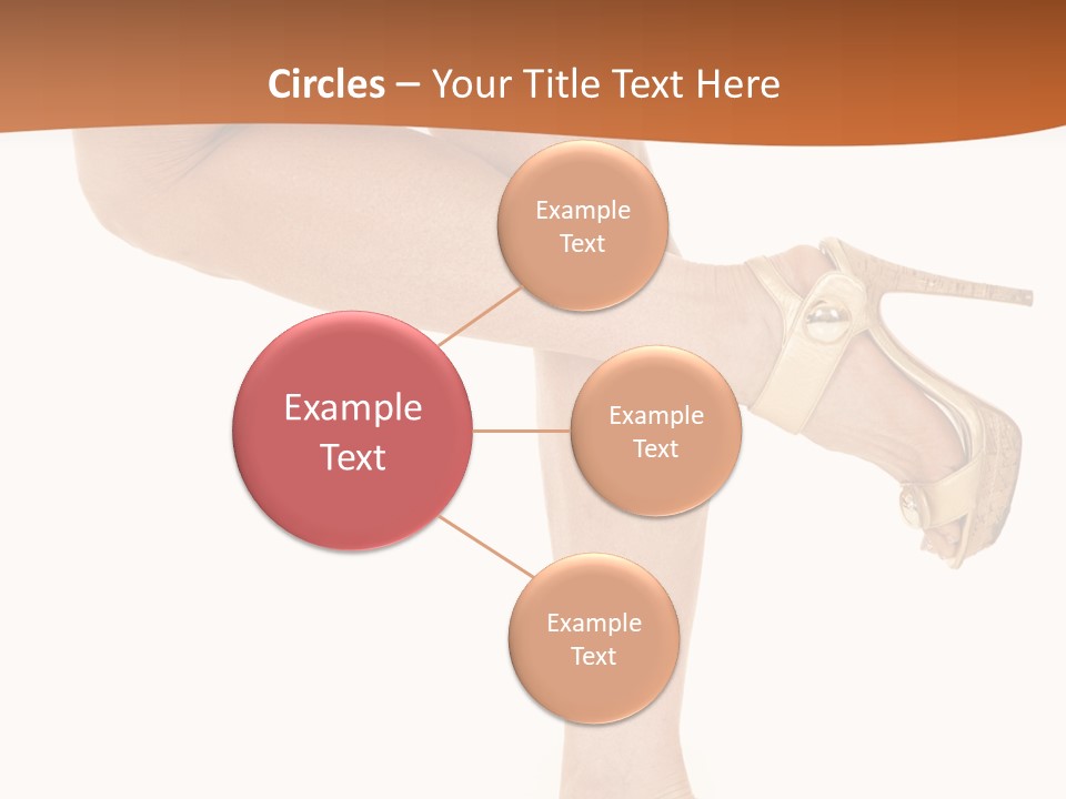 Sunset Family White PowerPoint Template