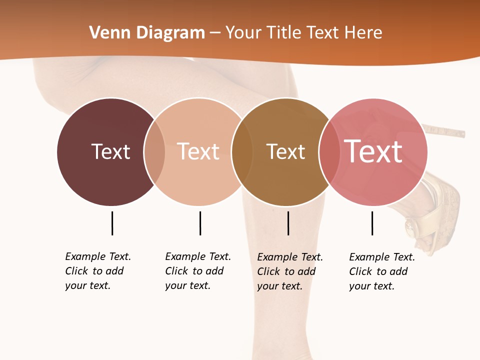 Sunset Family White PowerPoint Template