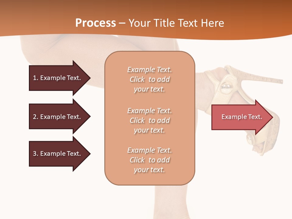 Sunset Family White PowerPoint Template