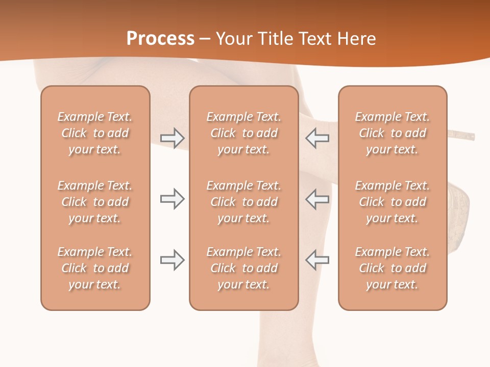 Sunset Family White PowerPoint Template