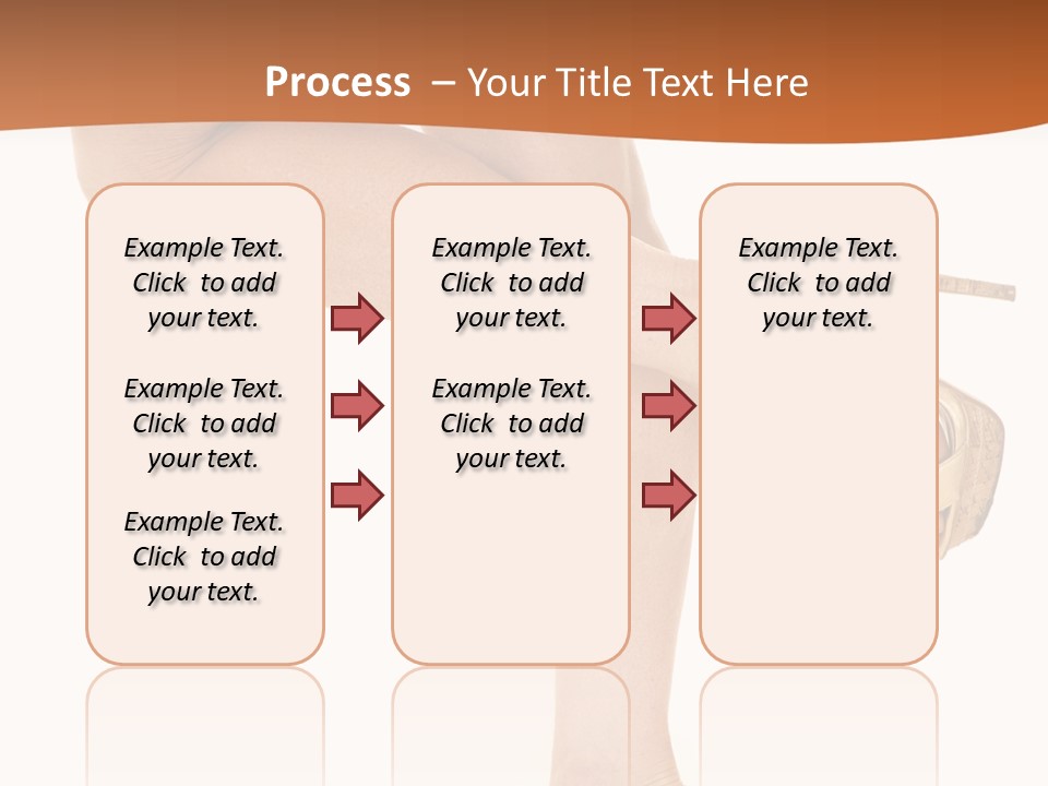 Sunset Family White PowerPoint Template
