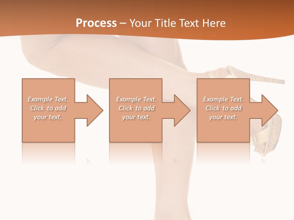 Sunset Family White PowerPoint Template