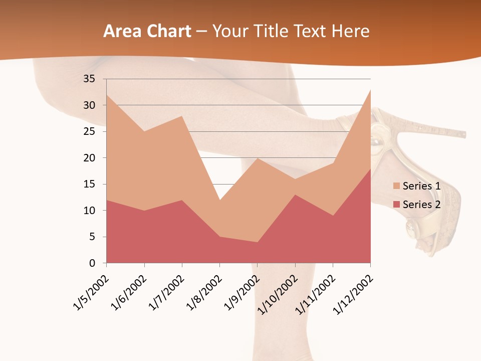 Sunset Family White PowerPoint Template