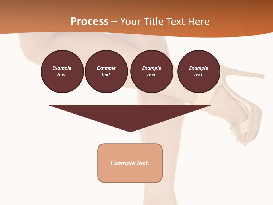 Sunset Family White PowerPoint Template