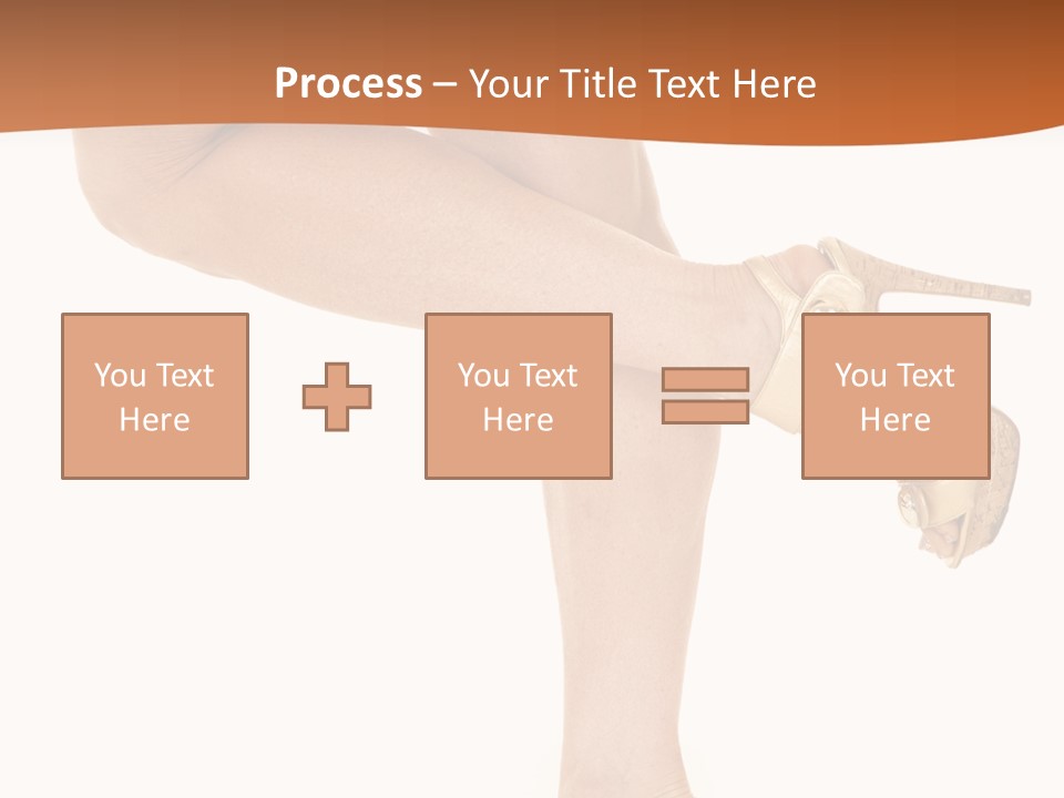 Sunset Family White PowerPoint Template