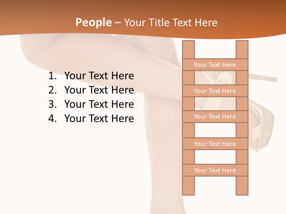 Sunset Family White PowerPoint Template