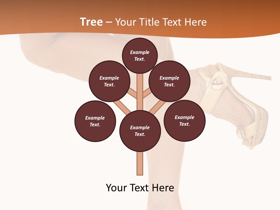 Sunset Family White PowerPoint Template