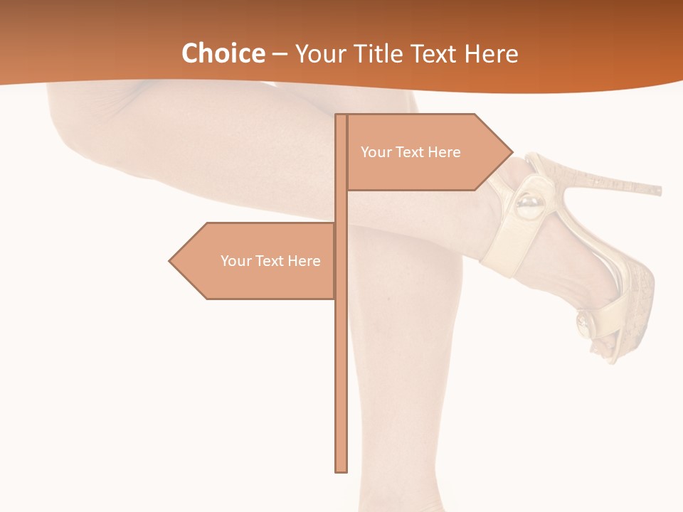 Sunset Family White PowerPoint Template