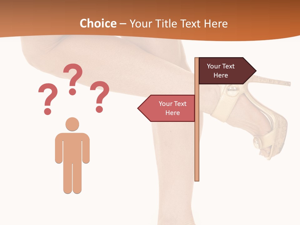 Sunset Family White PowerPoint Template