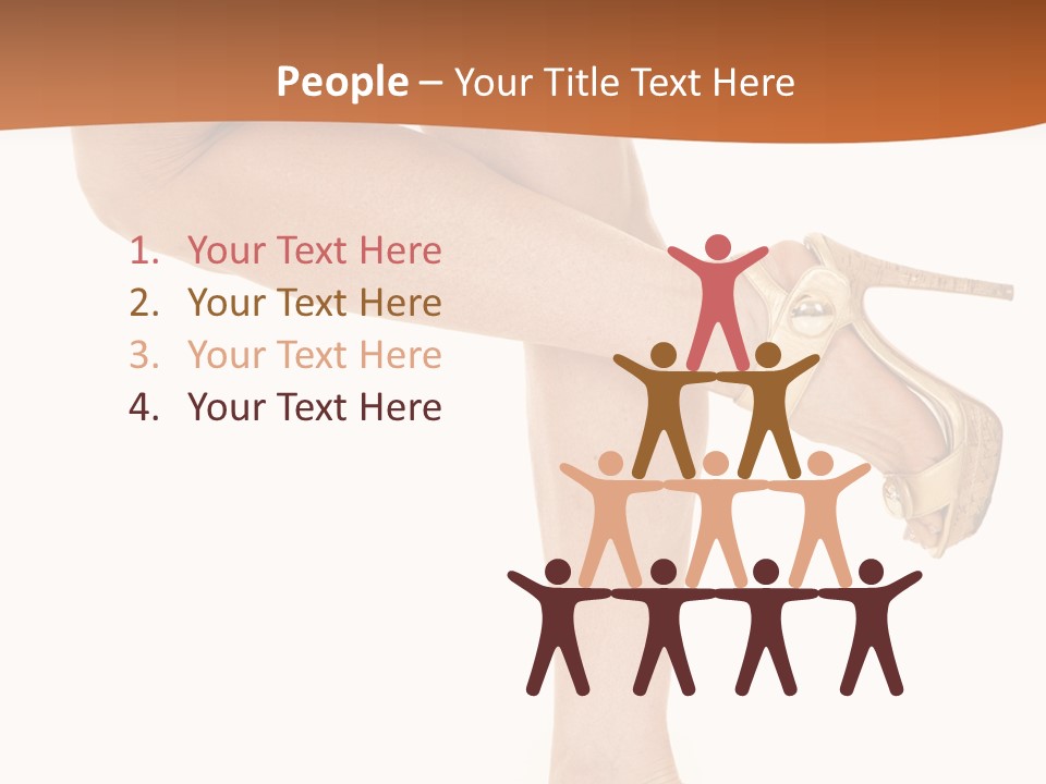 Sunset Family White PowerPoint Template