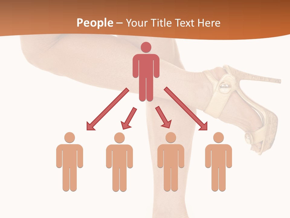 Sunset Family White PowerPoint Template