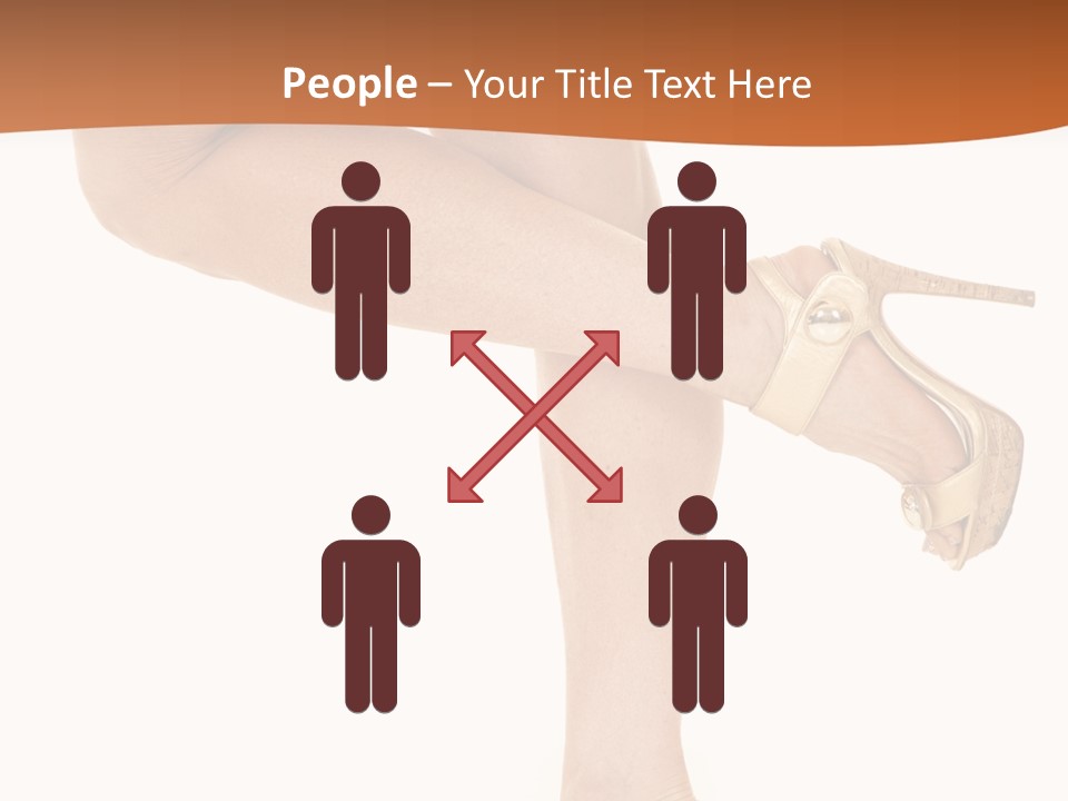 Sunset Family White PowerPoint Template