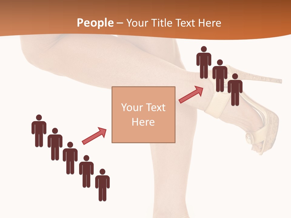 Sunset Family White PowerPoint Template