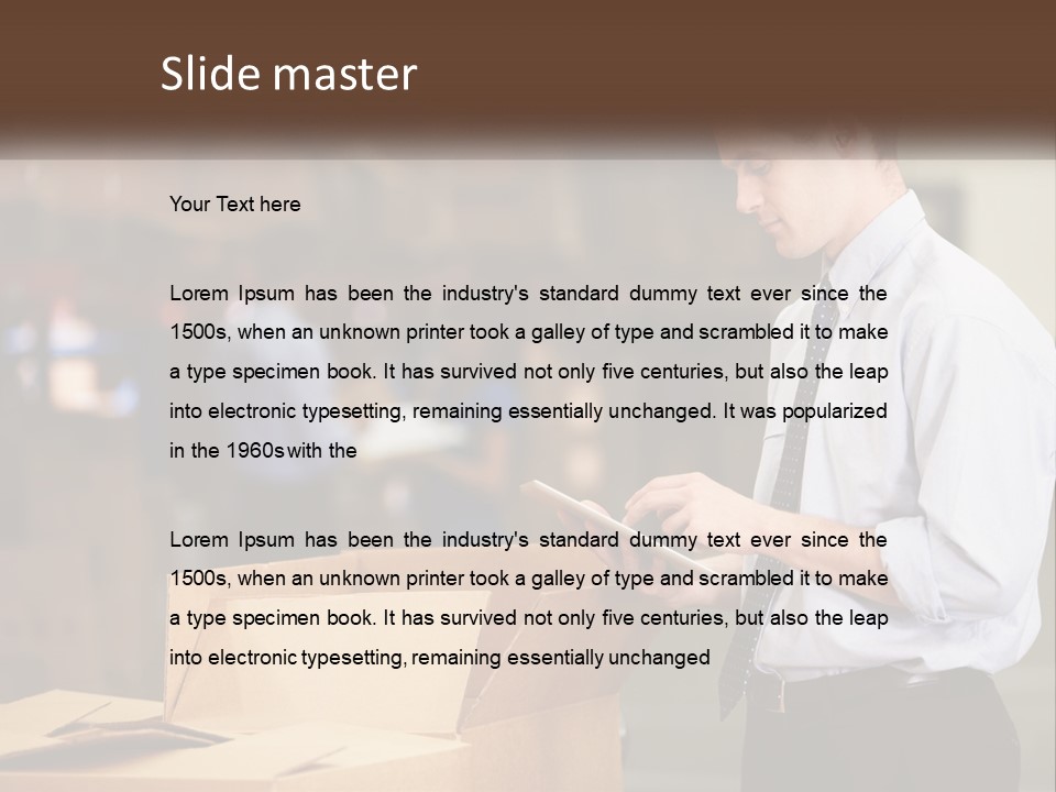 Coastal Older Sunset PowerPoint Template