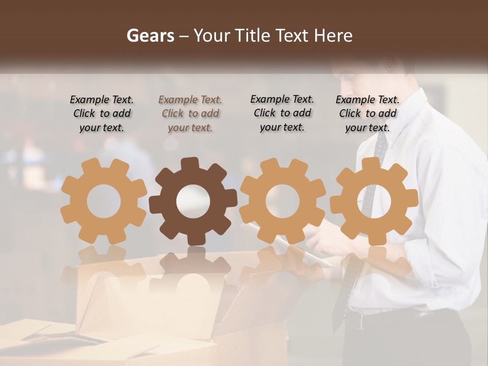 Coastal Older Sunset PowerPoint Template