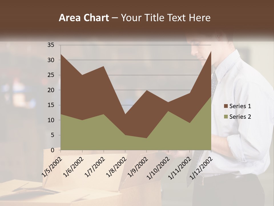 Coastal Older Sunset PowerPoint Template