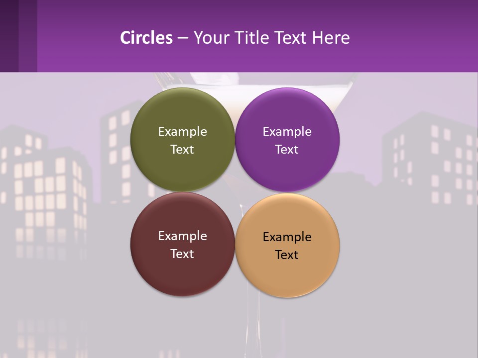 Standing Pensioner Senior PowerPoint Template