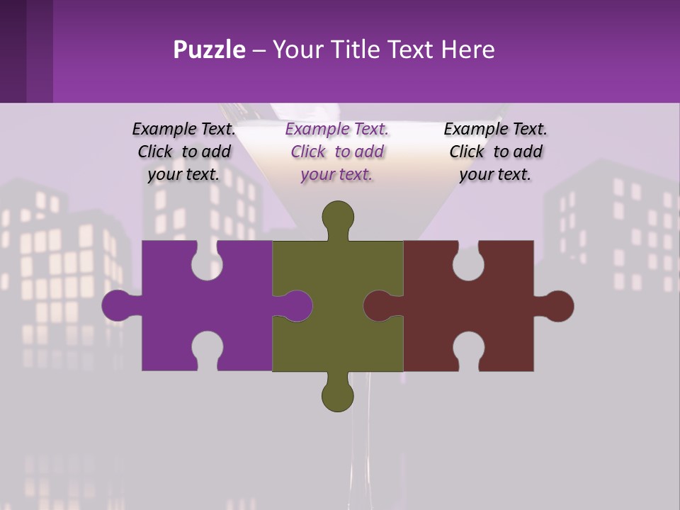 Standing Pensioner Senior PowerPoint Template