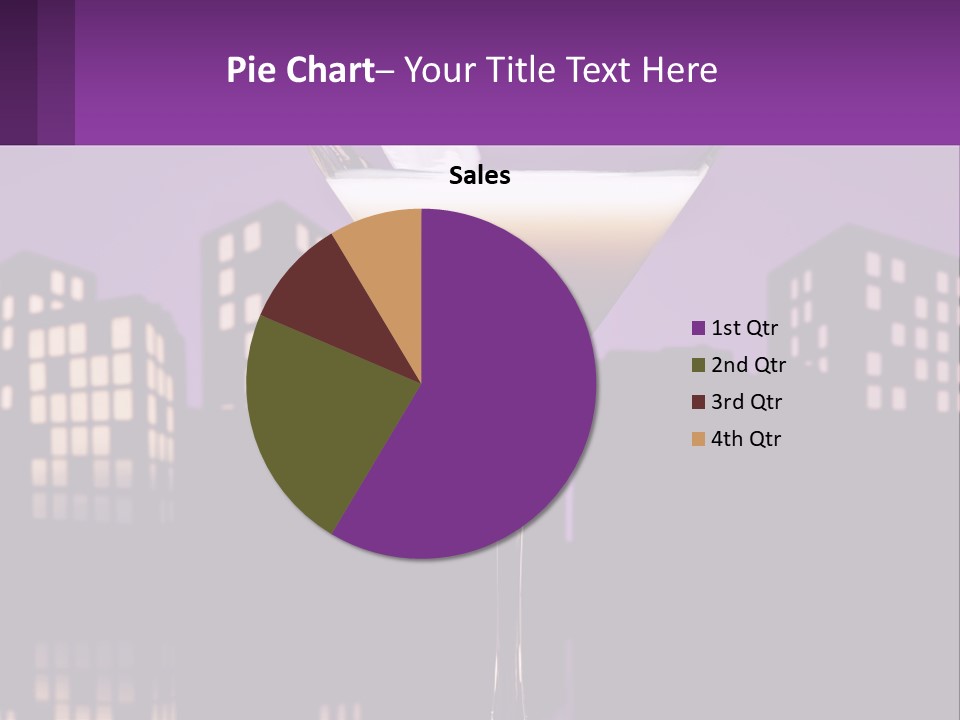 Standing Pensioner Senior PowerPoint Template