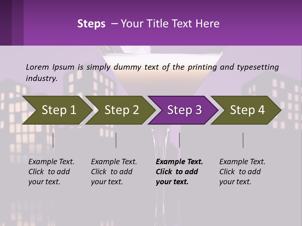 Standing Pensioner Senior PowerPoint Template